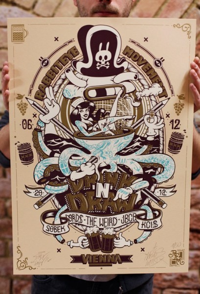 DXTR x Nychos: Drink 'n' Draw