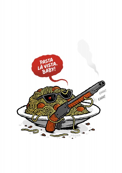 Michael Hacker: Pasta La Vista, Baby!